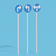 Turn Left Sign and Turn Right Sign 3D model - 3DOcean Item for Sale