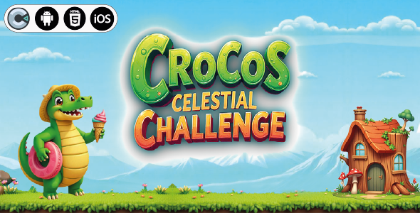 Crocos Celestial Challenge - HTML5 Construct3 Game