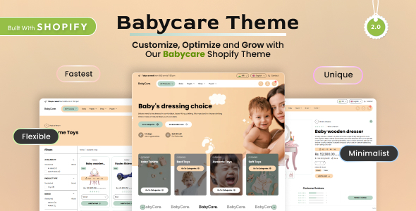 Babycare - Shopify 2.0 Baby Shop Theme