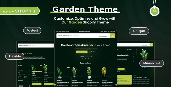 Garden - Shopify 2.0 eCommerce Theme