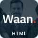Waan - Business Consulting HTML Template - ThemeForest Item for Sale