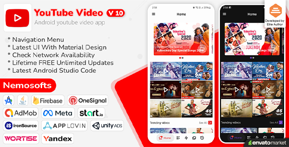Android YouTube Video App
