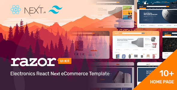 Razor - Electronics Store React Template