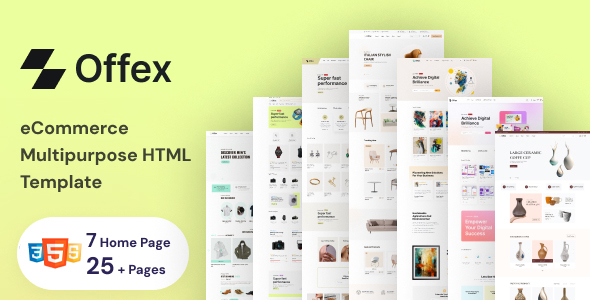 Offex – eCommerce Multipurpose HTML Template – 0 Sold!