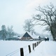 Winter Day Countryside Atmosphere