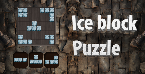 Ice Block Puzzle - HTML5 Game with Admob Ads