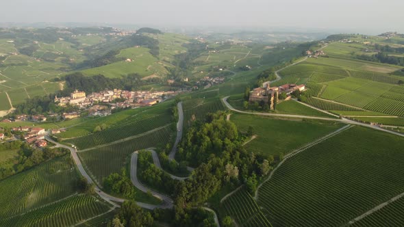 Barolo La Volta Castle in Langhe, Piedmont