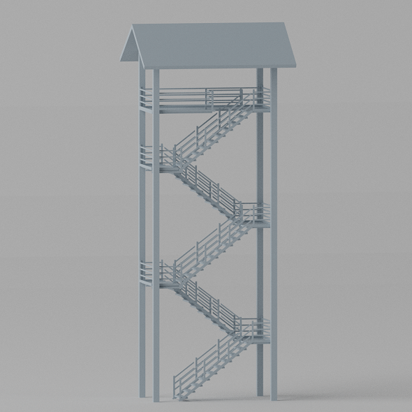 Observation Tower 3D model
