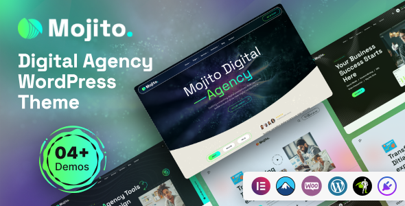 Mojito – Digital Agency WordPress Theme – 0 Sold!