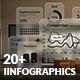 Glassmorphism Infographic Templates - VideoHive Item for Sale