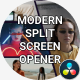 Modern Split Screen Opener - VideoHive Item for Sale