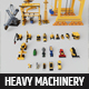 25 Heavy Industrial Machinery Transport Collection Pack - 3DOcean Item for Sale