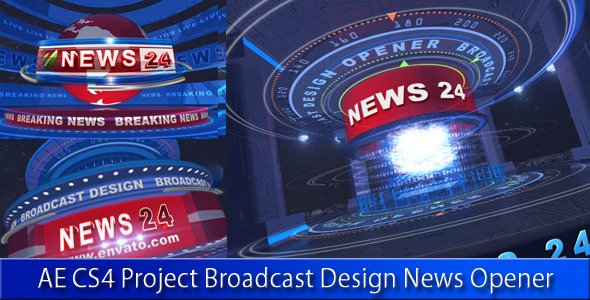 Broadcast Design News Opener