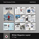 Winter Magazine Layout