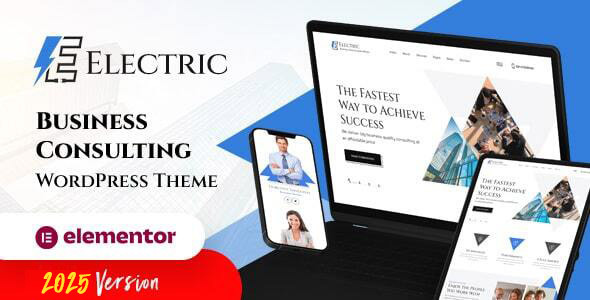 Electric - Elementor Business Consulting WordPress Theme​