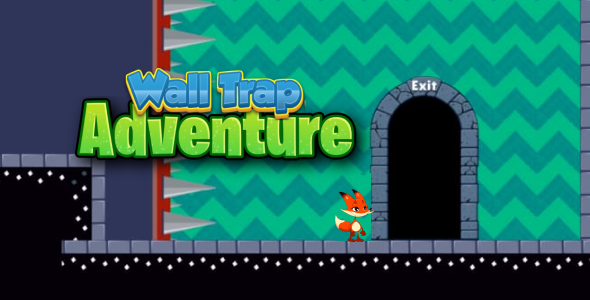 Wall Trap Adventure - HTML5 Game with Admob Integration