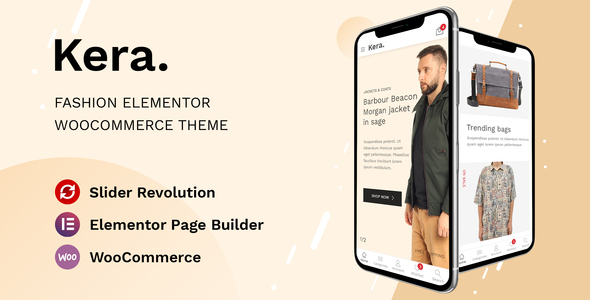 Kera - Fashion Elementor WooCommerce Theme