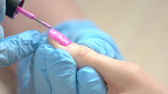 Beauty Salon Manicure Workshop