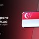 Singapore Flag 3D Glass Badge - VideoHive Item for Sale