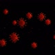 Floating Virus - Centered [Red] - VideoHive Item for Sale