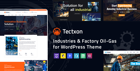 Tectxon - Industry & Factory WordPress Theme