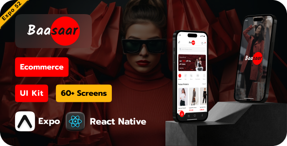 Baasaar Ecommerce Mobile App React Native Template