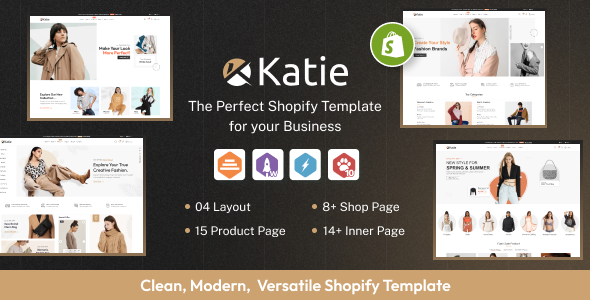 Katie – Multipurpose Shopify Theme. Fast, Clean, and Flexible. OS 2.0 – 0 Sold!