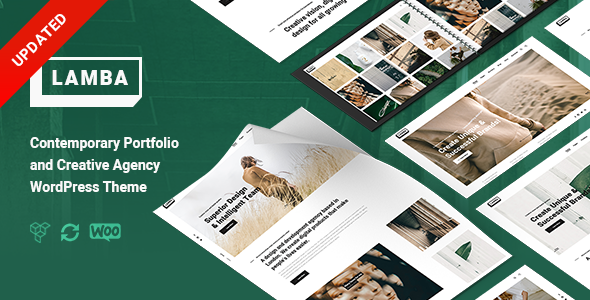 Lamba - Creative Portfolio & Agency WordPress Theme