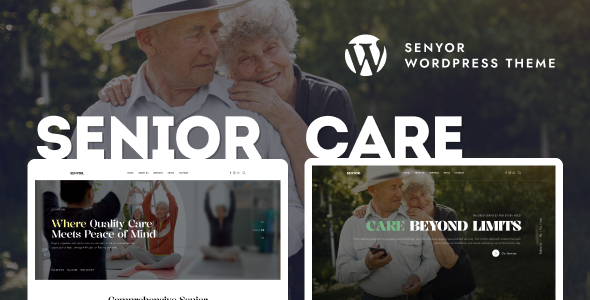 Senyor – Senior Care WordPress Theme – 0 Sold!