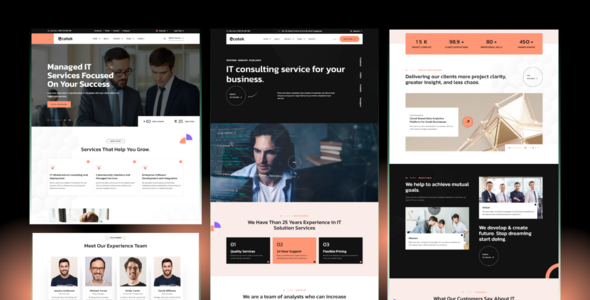 Ecotek - IT Solutions & Services HTML5 Bootstrap Template