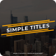 Minimal Titles Pack 1.0 | DaVinci Resolve Macro - VideoHive Item for Sale