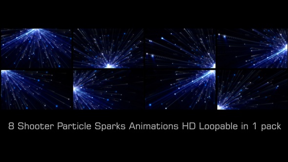 Shooter Particle Spark Rays Pack alt