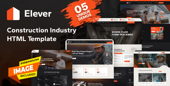 Elever – Construction HTML Template – 0 Sold!