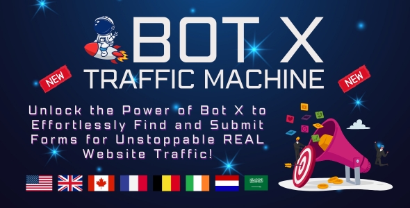 BotX Traffic Machine - Find & Submit Contact Forms in Seconds!