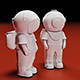 Astronaut 3D print model - 3DOcean Item for Sale