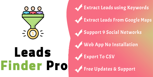 BMS Leads Finder Pro