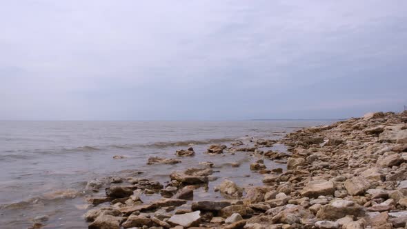 Stones on the seashore