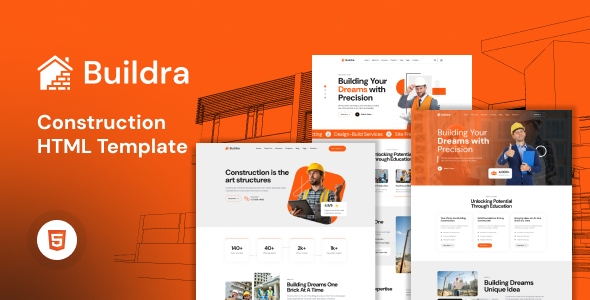 Buildra – Construction Html Template – 0 Sold!