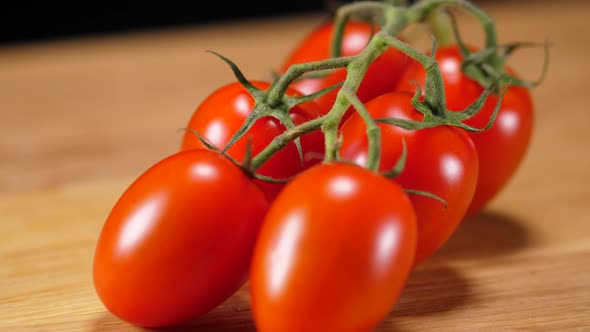 Close Up Shot of Red Tomatoes