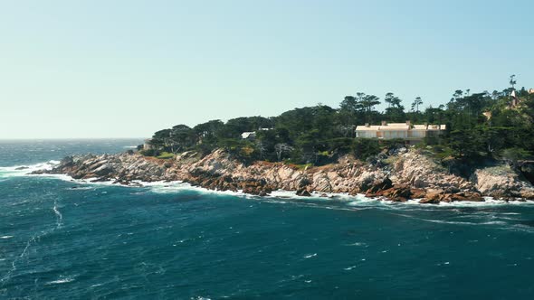 Exclusive Private Property with Ocean View on 17-Mile Drive, California, USA