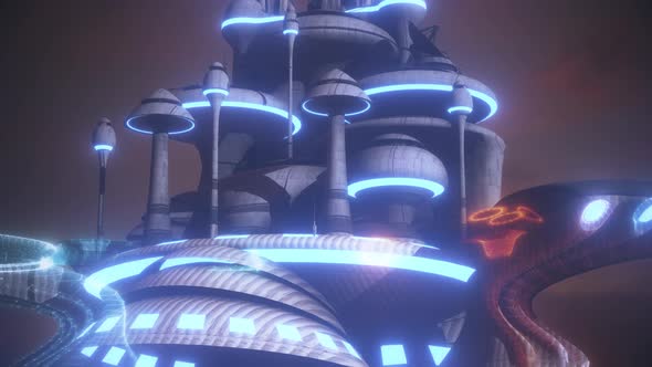 Futuristic City 4k alt