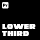 Lower Thirds for Premiere Pro - VideoHive Item for Sale