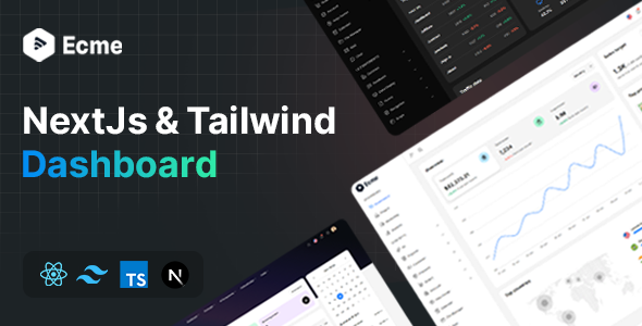 Ecme – Next.js Tailwind Admin Template (Next 15 & App Router) – 0 Sold!