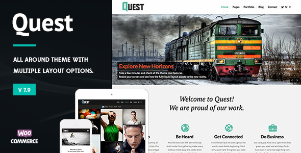 Quest - All Purpose WordPress Theme