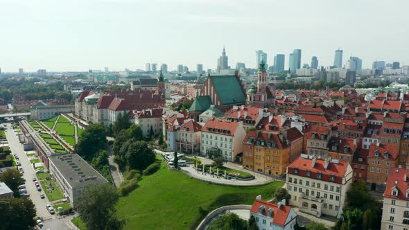 Old Town in Warsaw Poland