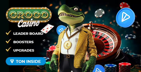 Croco Tap - Clicker Game on TON