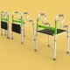 FOLDING WALKER SEAT FOLDABLE WALKING FRAME CHAIR STANDING AID - 3DOcean Item for Sale