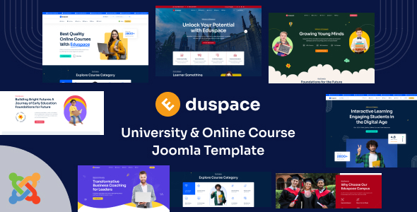 Eduspace – Online Course, Education & University Joomla Template – 0 Sold!