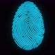 Fingerprint HUD Element with neon glow - VideoHive Item for Sale