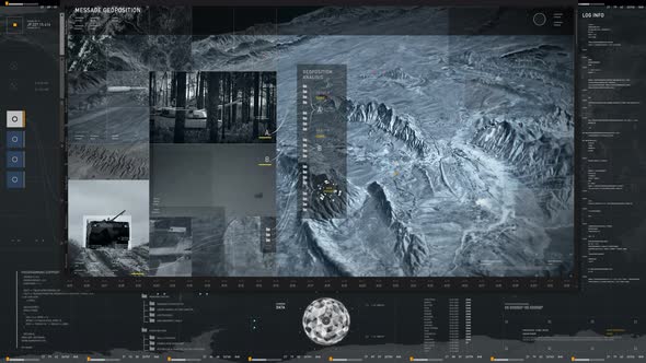 Satellite Surveillance Interface Program Rocky Terrain Tank Base Search Process alt